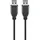 goobay USB-A 1,0 m Schwarz