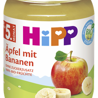 HiPP Bio Äpfel mit Bananen 190 g