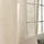 Woltu Gardinen transparent mit Schlaufen Leinen Optik, Schlaufenschal Leinenvorhang im Landhausstil Stores Voile Fensterschal für Wohnzimmer Kinderzimmer Schlafzimmer, 140x245 cm Creme (1 Stück)