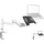InLine Notebook-Halterung mit VESA 75 Adapter schwarz