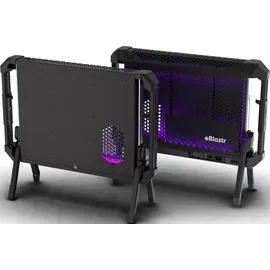 eblaztr ITX Gaming Desktop Gehäuse schwarz