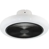 EGLO Kostrena 45,5 cm Deckenventilator Schwarz/Weiß