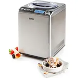 DOMO Eismaschine 2,5 l Silber