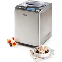 DOMO Eismaschine 2,5 l Silber