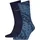 Levi's Reg Cut Bandana Print Socken 2 Paar Blau 43-46