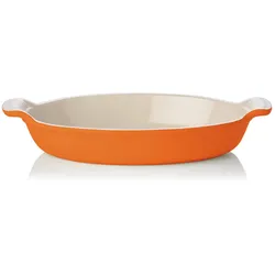 Le Creuset Auflaufform Tradition oval 28 cm Ofenrot