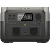 EcoFlow RIVER 2 Max Tragbare Powerstation - RIVER 2 Max +RAPID 5000 mAh