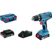 Bosch GSR 18V-21 Professional inkl. 2 x 2 Ah + L-Case 06019H100A