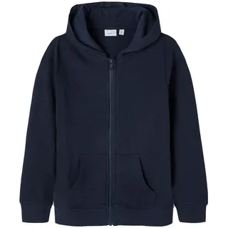 NAME IT Sweatshirt mit Kapuze und Reißverschluss Dark Sapphire 122-128
