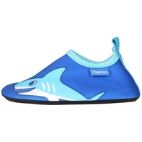 Playshoes Barfuß-Schuh Hai in Blau | Gr.: 30/31