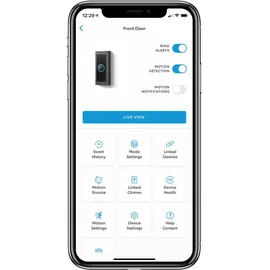 Ring Video Doorbell Wired - Schwarz