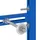 vidaXL Badezimmer Wandstütze Blau 50 x 3 x 112 cm