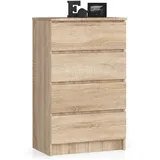 abamihome Kommode K60 60 x 99 x 40 cm Bronze