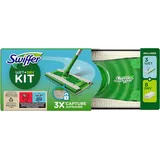 Swiffer Bodenwischer und Bodentücher inkl. 8 Trockentücher und 3 Feuchte Bodentücher