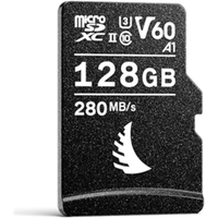 Angelbird AV PRO microSD V60 R280/W160 microSDXC 128GB Kit, UHS-II U3, A1, Class 10 (AVP128MSDV60)