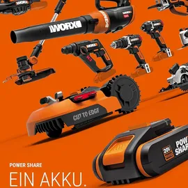 Worx WG324E.9 ohne Akku / 12 cm