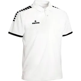 derbystar Primo Poloshirt, weiß - L