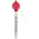 Steinbach Schwimmthermometer Weiß Mit Kugelkopf Rot Poolzubehör - Steinbach