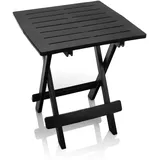 BigDean Klapptisch 45 x 43 x 50 cm Schwarz