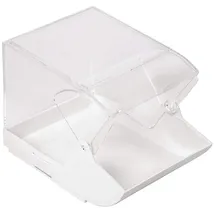 APS Universalbox mit aufklappbarem Frontdeckel 23 x 14,5 x 15 cm weiß