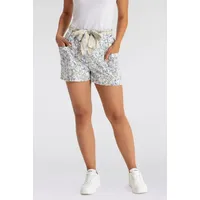 Pepe Jeans Shorts »MEGHAN«, mit Allover-Paisleyprint, Gr. L - N-Gr, ECRU WHITE, , 27769133-L N-Gr