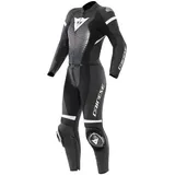 Dainese Fulminea S/t Lederkombi - Black / White - 47 - Tall