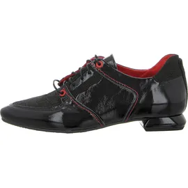 SIMEN Schnürschuhe in schwarz 42