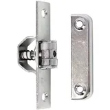 GAH Alberts Rollschnäpper für Pendeltore galvanisch verzinkt Platte 18 x 90 mm