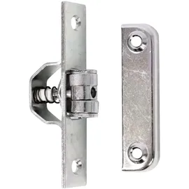 GAH Alberts Rollschnäpper für Pendeltore galvanisch verzinkt Platte 18 x 90 mm