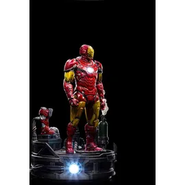 Iron Studios Marvel Deluxe Art Scale Statue 1/10 Iron Man Unleashed 23 cm