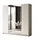 lookway Drehtürenschrank Aurel 200 x 210 x 57 cm Beige