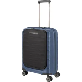 Travelite Mooby 4-Rollen Cabin 55 cm / 44 l blau/kratzfest