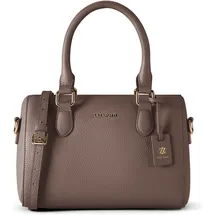 lazarotti Bologna Henkeltasche Leder Taupe