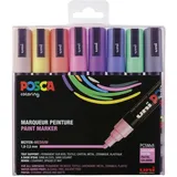 Posca PC5M Marker 8 St. Pastell