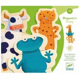 Djeco Crazy Holz Magnete Tiere