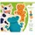 Djeco Crazy Holz Magnete Tiere