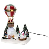 Konstsmide Weihnachtsbeleuchtung LED Heissluftballon mit Musik