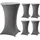 Trutzholm Stehtischhusse Anthrazit Ø 80 cm 5er Set