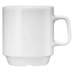 6x Kaffeebecher Serie Kaszub/ Hel, Porzellan 0,2 Liter