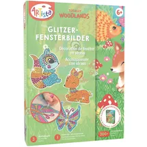 ARTISTA Bastelset Glitzerfensterbilder