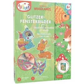 ARTISTA Bastelset Glitzerfensterbilder