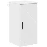 vidaXL Badezimmerschrank Wandmontiert Hochglanz Weiß 30 X 31,5 X 61 Cm Vidaxl