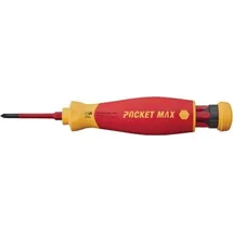 Wiha PocketMax electric Schraubendreher Set 4-tlg. Schlitz/Kreuzschlitz/Plusminus