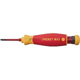 Wiha PocketMax electric Schraubendreher Set 4-tlg. Schlitz/Kreuzschlitz/Plusminus