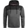 Alessandro Salvarini Hoodie Grau/Schwarz M