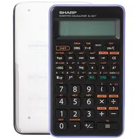 Sharp EL-501T Wissenschaftlicher Taschenrechner 12 Ziffern Violett