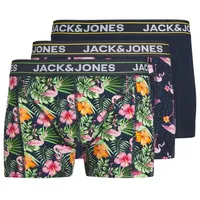 Jack & Jones Boxershorts Jack & Jones Herren 3er-Pack Boxer-Shorts JacPink Unterwäsche Trunks