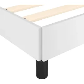 vidaXL Boxspringbett 120 x 190 cm Weiß