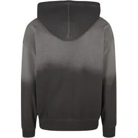 URBAN CLASSICS Sun Bleached Kapuzenpullover Black L