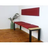 lycce Bankauflage 40 x 40 x 5 cm rot 1 St.